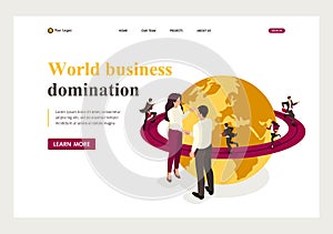 Isometric World Business Domination