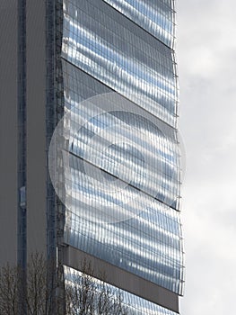 Isozaki tower at Citylife, in Milan