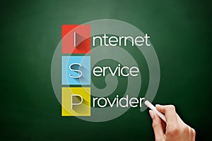 ISP - Internet Service Provider, acronym concept