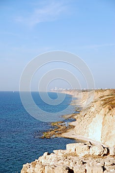 Israel coastline