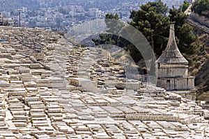 Israel - Jerusalem - Valley of Josaphat - Mount of Olives Cemetery