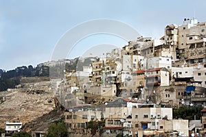 Israel landscape landmarks. Jerusalem view