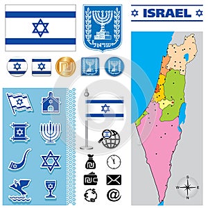 Israel map