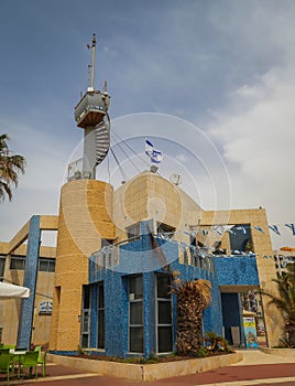 Israel Marine Police office in Ashkelon Marina