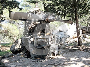 Israel the memorial of pilots in forest 2010