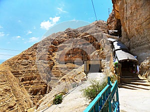 Israel, Middle East, Jericho, Mount of Temptation