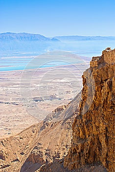 Israel. The mountains, the Dead sea and the desert