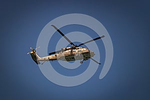 Ã¢â¬ÂIsrael`s 73rd independence day - IAF flyover - Blackhawk photo
