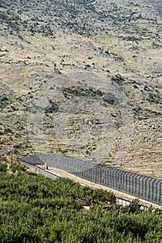 The Israel-Syria border
