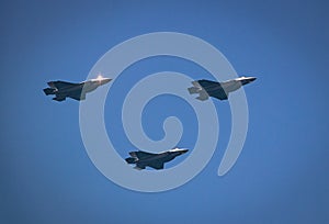 Ã¢â¬ÂIsrael`s 73rd independence day - IAF flyover - F35 photo