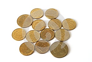 Israeli Change Coins