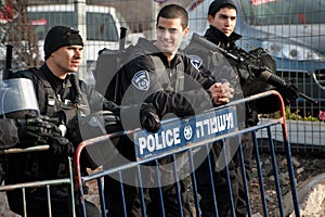 Israeli Forces in East Jerusalem