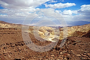 Israeli landscape near Eilat