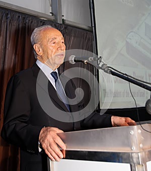 Israeli President Shimon Peres.