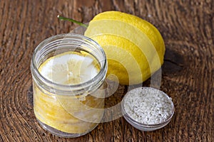 Israeli salted lemon