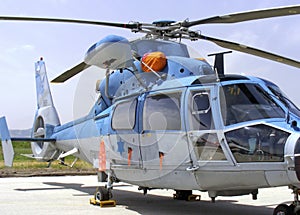 Israeli search and rescue navy helicopter