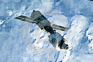 Iss, the beginning of the existence of the station. Elements of this image furnished by NASA