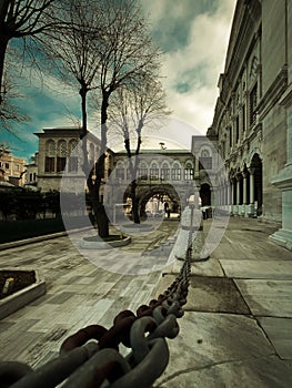 Istanbul Nuru Osmaniye mosque exterior
