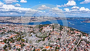 Istanbul Aerial View in Turkey 6K