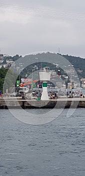 istanbul Akinti Burnu is the name of the district, the place where the Bosphorus current flows and the lighthouse