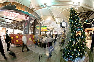 Istanbul AtatÃÂ¼rk Airport - Christmas time