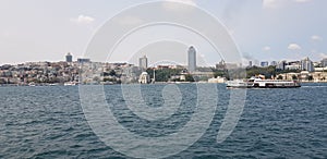 istanbul besiktas palaces next to hotels and historical places nostalgic Bosphorus ships