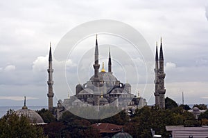 Istanbul blue mosque Sultan Ahmed