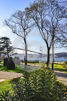 Istanbul Bosphorus in spring