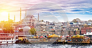 Istanbul the capital of Turkey photo
