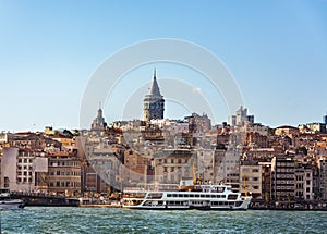 Istanbul cityscape in Turkey