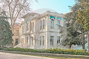 Istanbul district governorship istanbul kaymakaml building near kadikoy shore during sunny day