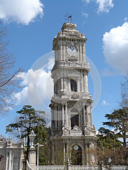 Istanbul Dolmabahce Palace Clock Tower