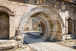 Istanbul Gate of Nicea Ancient City, Iznik photo