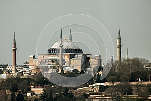 Istanbul Hagia Sophia sea view