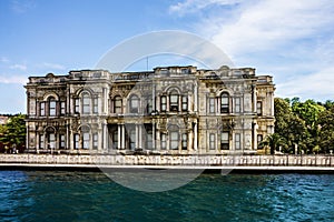 Istanbul landmark in Turkey - Dolmabahce palace