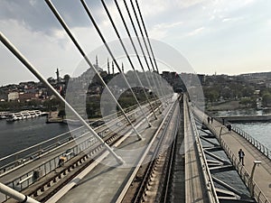 Istanbul metro station