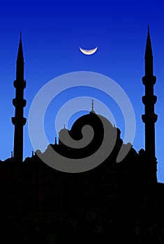 Istanbul moon