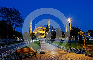 Istanbul at night, Turkey