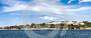 Istanbul in panoramic view photo