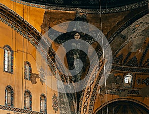 Istanbul Hagia Sophia museum interior design details