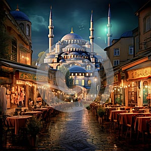 Istanbul's Vibrant Energy: Iconic Landmarks and Lively Turkish Market