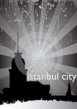 Istanbul silhouette