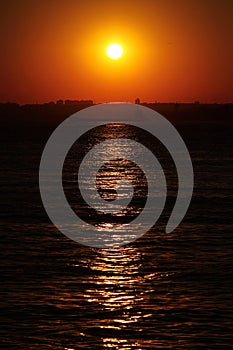 Istanbul Silhouette At Sunset