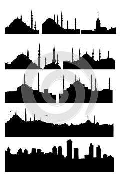 Istanbul silhouettes