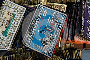 Istanbul souvenirs. Coin purses
