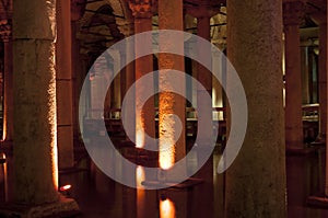 Istanbul, Turkey - Basilica Cistern, Sunken Palace