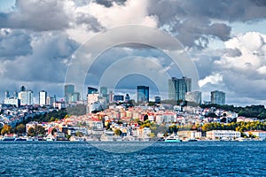 Istanbul, Turkey - Coastal Bosphorus cityscape