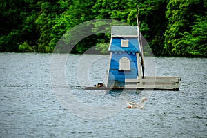 Sakligol, Hidden lake in Sile district of Istanbul Province, Turkey photo