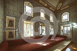 Topkapi Palace Interior, Istanbul, Turkey