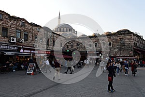 Street Calcin in the city`s Fatih district. Istanbul. Turkey
